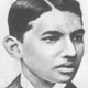 Gandhi as a law student in London.